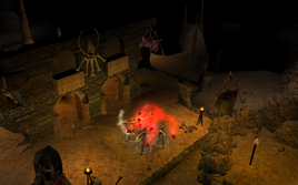 AN AZUNITE CAVERN (RUINS)