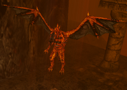 Molten Steel Drake, mini-boss variant of the Molten Drake.