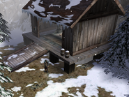 The bottom portion of the Crystwind-Fallraen elevator, guarded by a Legionnaire archer.