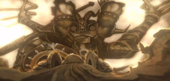 Azunai and Zaramoth Clash
