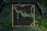 Secret passage to the tower in the southern jungle