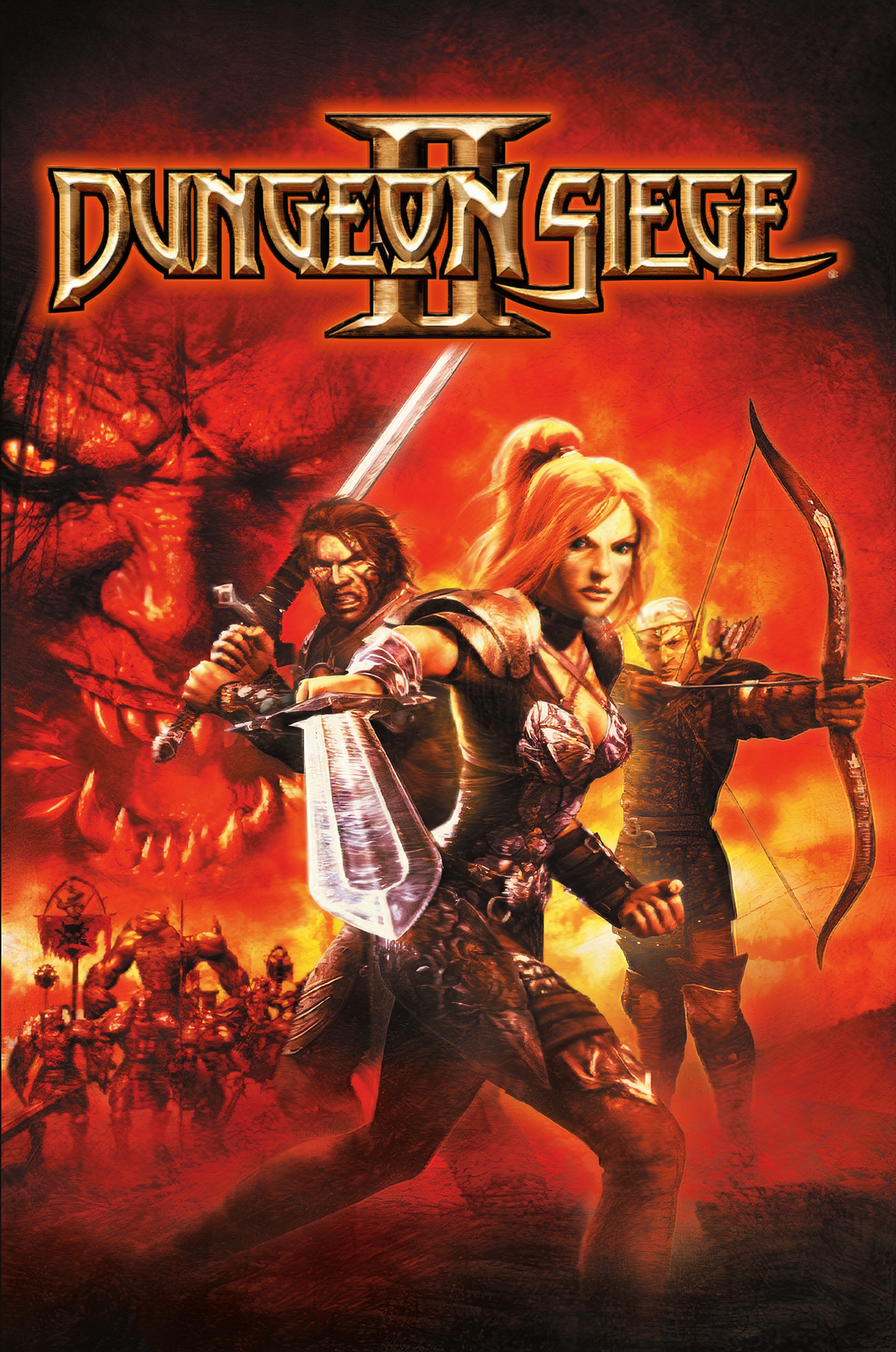 Dungeon Siege II PC Game 2005 Microsoft Action RPG