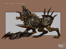 Bound Hyena