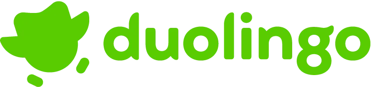 Duolingo logo silhouette