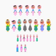 Bocetos de Zari, compartidos en Instagram