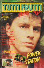 TUTTI FRUTTI 37 1985 DURAN HENDRIX U2 magazine wikipedia