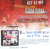 Duran duran voucher