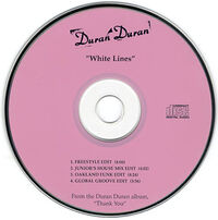White Lines - US: PROCD-3 | Duran Duran Wiki | Fandom