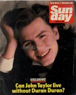 News of the world sunday magazine wikipedia duran duran march 23, 1985