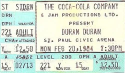Duran2 20 FEB 84