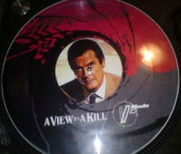 Duran Duran - A view to a kill 12 inch James bond Picture Disc Promo wikipedia