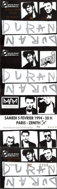 Duran Duran - (1993) - The Dilate Your Mind Tour | Duran Duran
