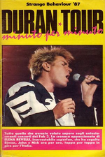 Book duran duran elena ravelli. - ANNI 1987 - - EDIZIONE JUMBO POSTER. - CONDIZIONI BUONE