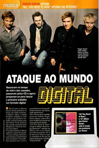 Portugese magazine duran duran 1