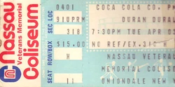 Duran duran ticket syn 264 DD19840001