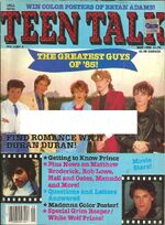 DURAN DURAN TEEN TALK magazine canada PRINCE wikipedia