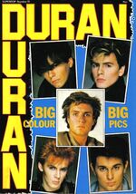 Big big colour pics duran duran poster magazine