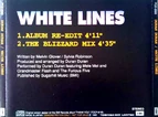 107 WHITE LINES COVER SONG SINGLE EMI – PCD-0593 JAPAN CD PROMO DURAN DURAN DISCOGRAPHY DISCOGS WIKI 1