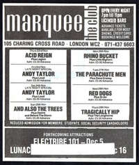 The Marquee Club wikipedia london andy taylor duran duran guitarist advert
