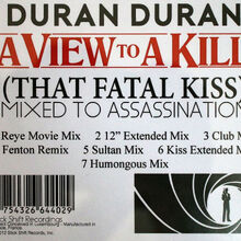 A View To A Kill Mixed To Assination Duran Duran Wiki Fandom