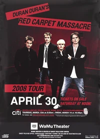 5 duran duran wamu theater 30 april duran duran poster