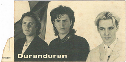 Duran duran concert ticket 1989 a