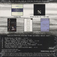 The Singles 1986-1995 - Volume 2 Sampler | Duran Duran Wiki