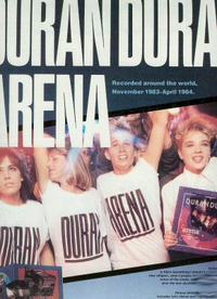 BILLBOARD magazine record industry advert for duran duran arena album