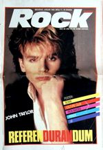 Rock Yugoslavian music magazine duran duran 1984