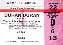 Ticket-wembley-arena-22-12-84