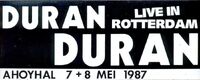 Duran Duran Live in Rotterdam Ahoy arena wikipedia sticker.JPG