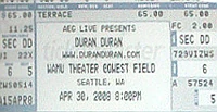 Ticket duran duran 30 april 08 200
