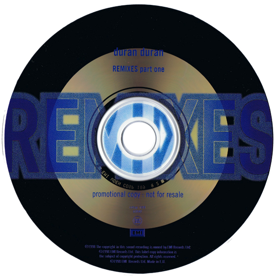 Remixes Part One | Duran Duran Wiki | Fandom