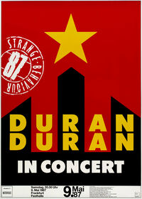 999 Festhalle, Frankfurt (Germany) - 9 May 1987 duran duran discogs poster live shows discography