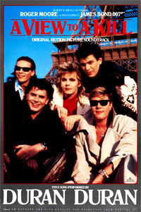 Poster duran duran 1985