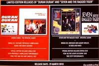 Duran duran 2010 postcard