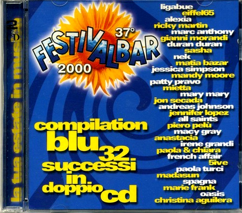 37° Festivalbar 2000 - Compilation Blu | Duran Wiki | Fandom
