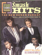 Smash hits magazine duran duran power station 14 february 1985