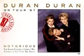 Notorious poster Duran Duran