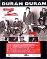 The Summer Tour poster Duran Duran