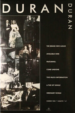 Visual Discography: Duran Duran (The Wedding Album) - adverts