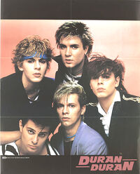 Duran duran poster 1982 all you need is now