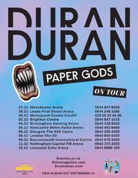 Paper-Gods-Tour-duran duran album wikipedia