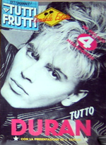 Tutti Frutti magazine italy wikipedia duran duran john taylor 22 1985