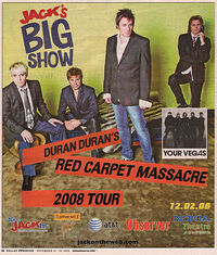 Nokia Theatre, Dallas, Texas, United States wikipedia dec 2, 2008 duran duran jack's big show jackontheweb your vegas band