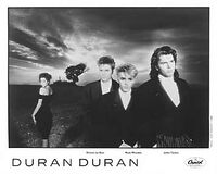 Liberty notorious duran duran press card duran duran