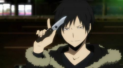 Thinking Animated GIF  Durarara, Old anime, Anime