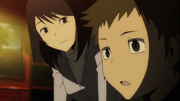 Drrr E09 Namie and Seiji young