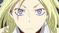 Close up of Vorona's face.