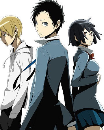 pics Famous Anime Trios raira trio durarara wiki fandom
